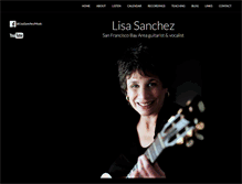 Tablet Screenshot of lisasanchez.com